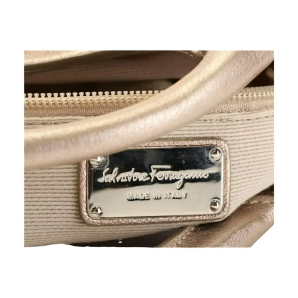 Salvatore Ferragamo Embellished VALA Tote - Picture 11 of 16